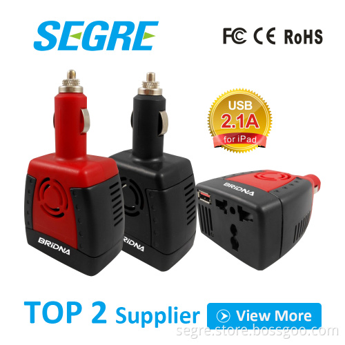 150w 12v 220v 110v car power inverter converter with usb port 5V 2100mA